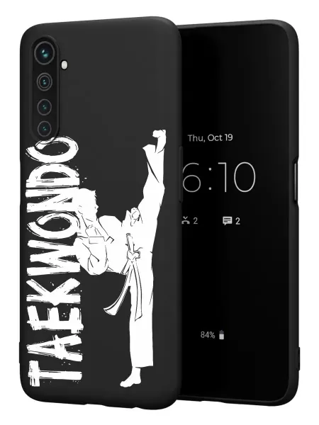 PBl store Чехол на realme 6Pro с принтом Тхэквондо