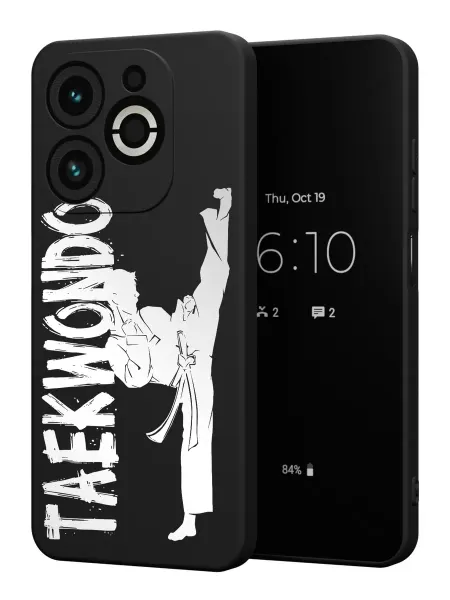 PBl store Чехол на Infinix SMART 8 PLUS с принтом Тхэквондо