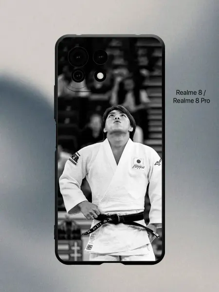 PANCASE Чехол на realme 8 дзюдо