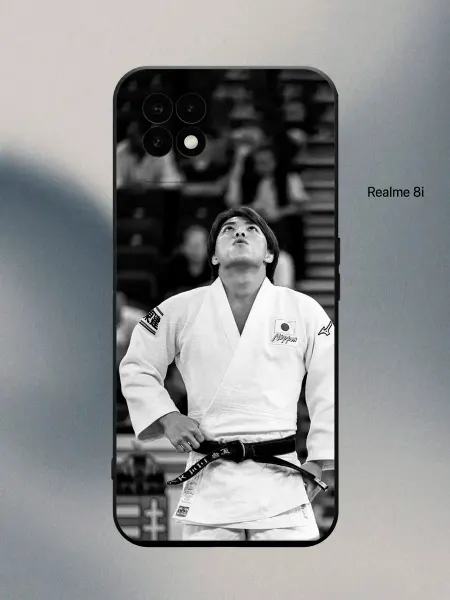 PANCASE Чехол на Realme 8i дзюдо