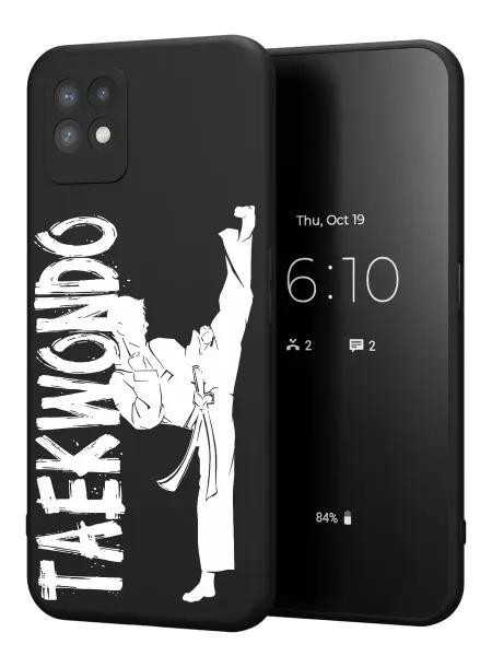 PBl store Чехол на realme 8i с принтом Тхэквондо