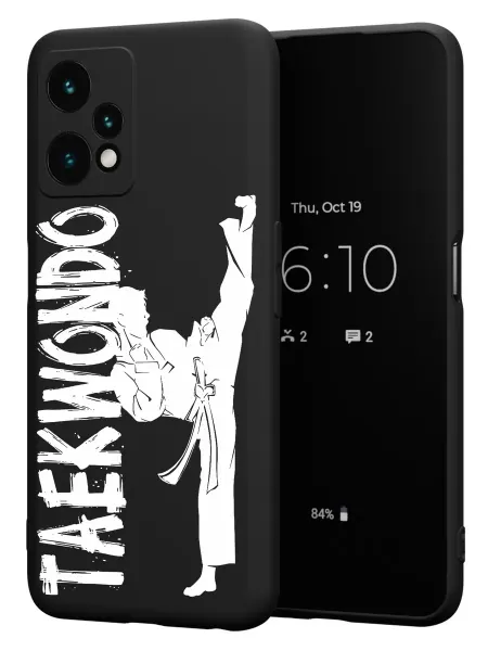 PBl store Чехол на realme 9 Pro с принтом Тхэквондо