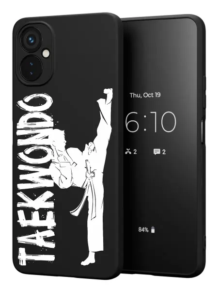 PBl store Чехол на Tecno Spark 9 Pro с принтом Тхэквондо