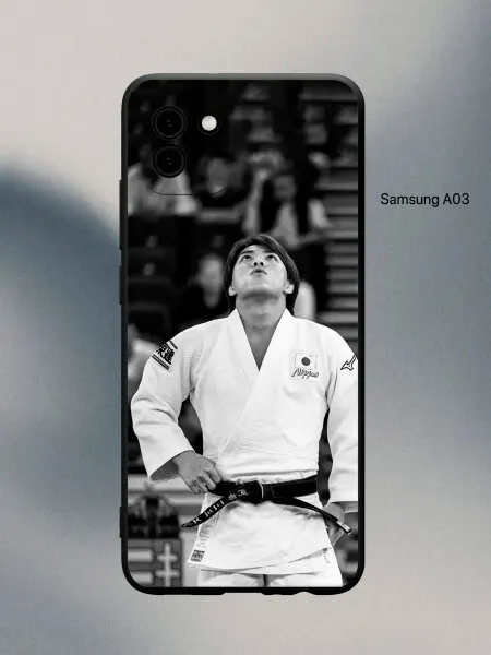 PANCASE Чехол на Samsung A03 дзюдо