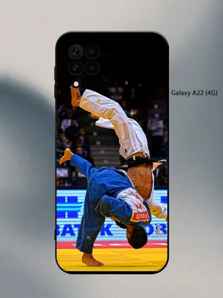 PANCASE Чехол на Samsung A22 дзюдо