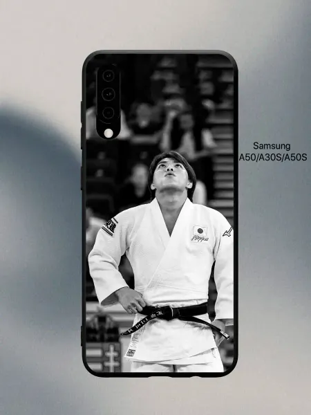 PANCASE Чехол на Samsung A50 дзюдо
