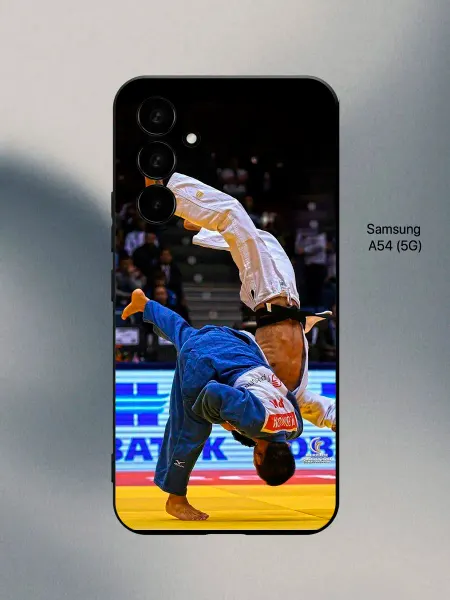 PANCASE Чехол на Samsung A54 дзюдо