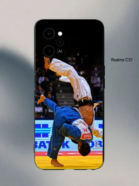 PANCASE Чехол на Realme C31 дзюдо