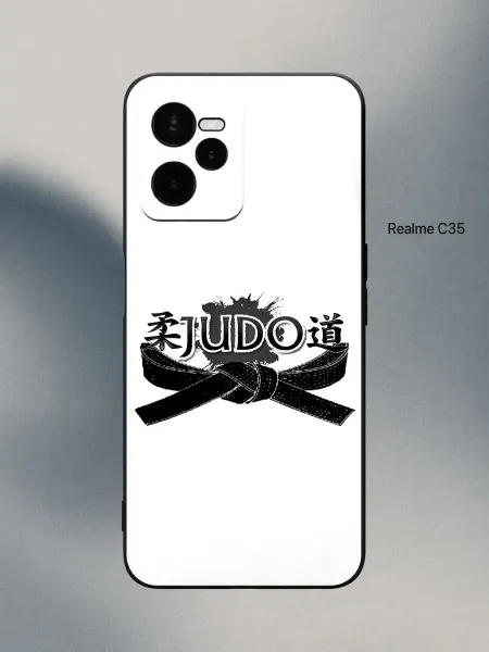 PANCASE Чехол на realme C35 дзюдо