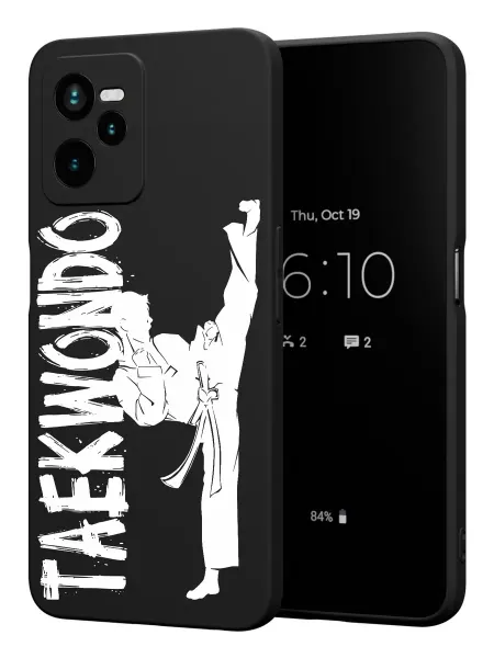 PBl store Чехол на realme C35 с принтом Тхэквондо