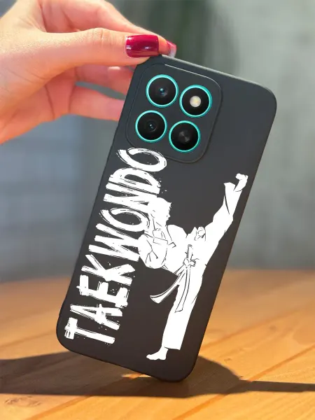 PBl store Чехол на Honor X8c с принтом Тхэквондо
