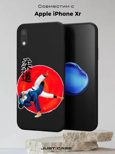 Принт-бутик Чехол на iPhone XR с принтом Дзюдо