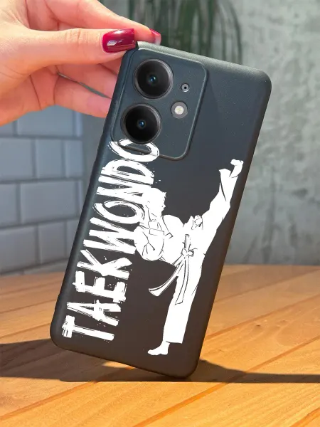 PBl store Чехол на Realme Neo7 SE с принтом Тхэквондо