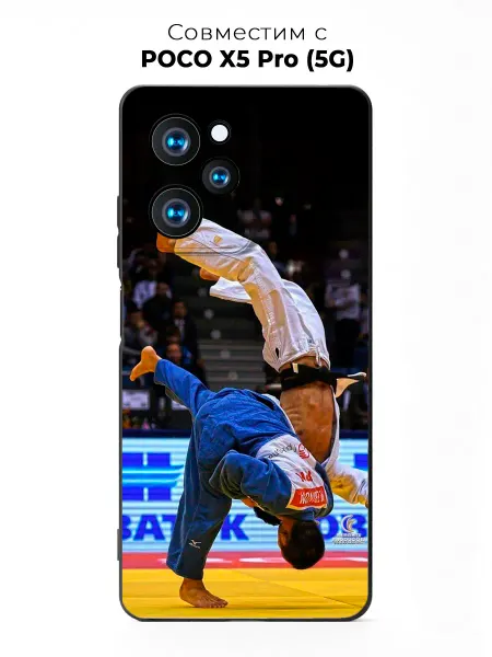 PANCASE Чехол на Poco X5 Pro дзюдо