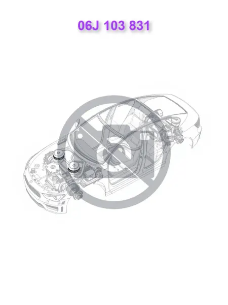 VAG 06J103831, Болт металлический