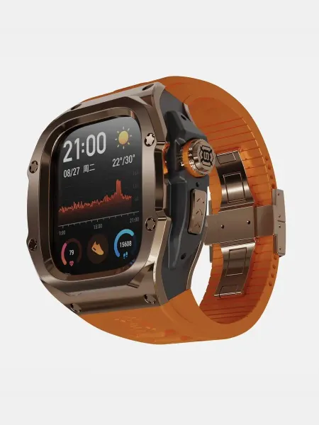 MODMAC Премиальный ремешок для Apple Watch Ultra 49 mm Стальной в с