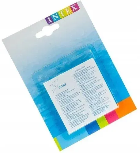 Intex 59631 Ремонтный комплект 49см2, самоклеящиеся заплатки, 6шт