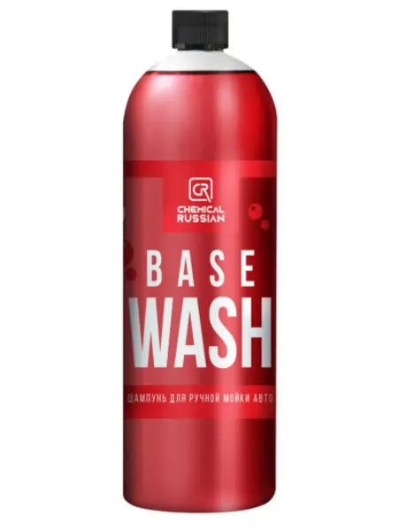 Chemical Russian Base Wash - шампунь для ручной мойки авто, 1 л, CR542