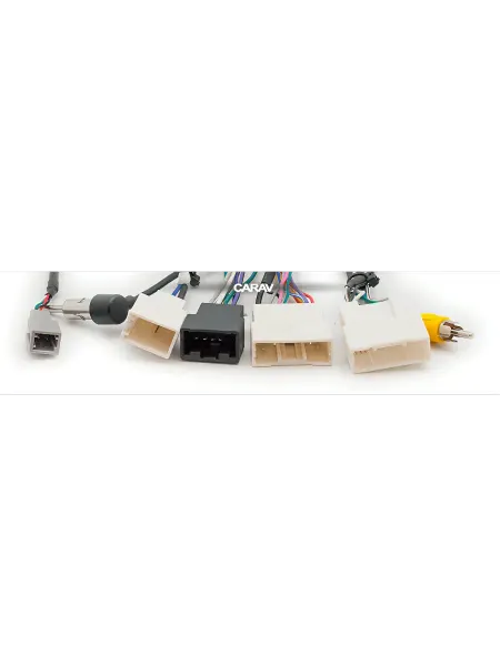 CARAV Разъем 16-pin Toyota 21+ с поддер.Камеры,Руля, USB,RCA +CAN
