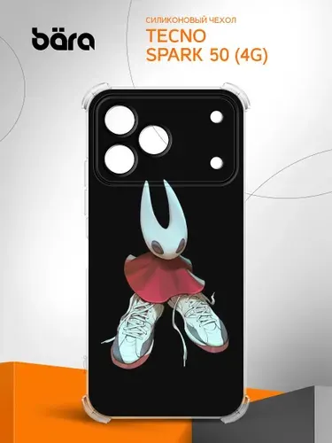 Чехол на Tecno Spark 50 (4G) / Техно Спарк 50 (4Г) с принтом Silksong Хорнет