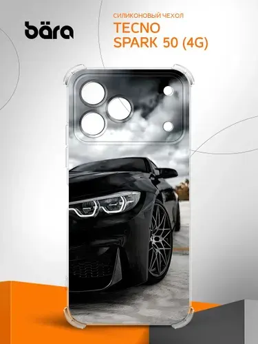 Чехол на Tecno Spark 50 (4G) / Техно Спарк 50 (4Г) Машина
