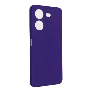 Чехол c микрофиброй на Tecno Pova 5 4G фиолетовый