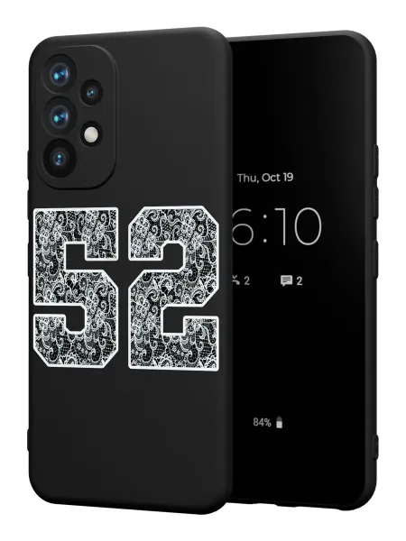 PBl store Чехол на Samsung A52 4G с принтом 52