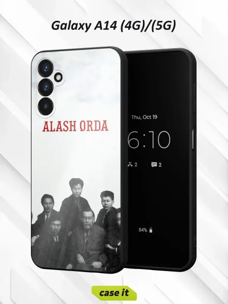 Case it Чехол на Samsung A14 4G 5Gс принтом Alash Orda