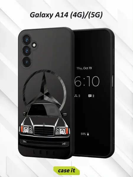 Case it Чехол на Samsung A14 4G 5G Mercedes-Benz E-Class W124