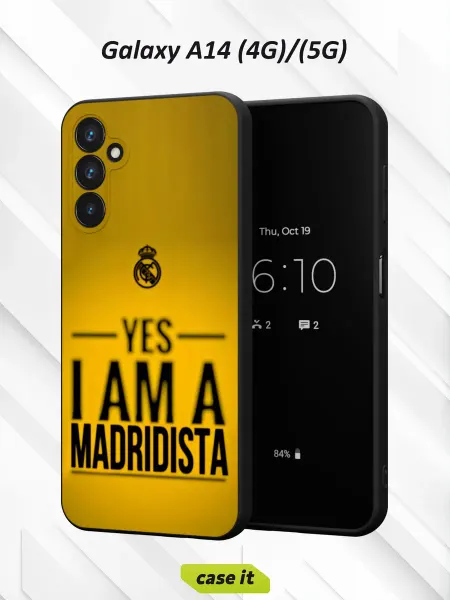 Case it Чехол на Samsung A14 4G 5Gс принтом Madridista
