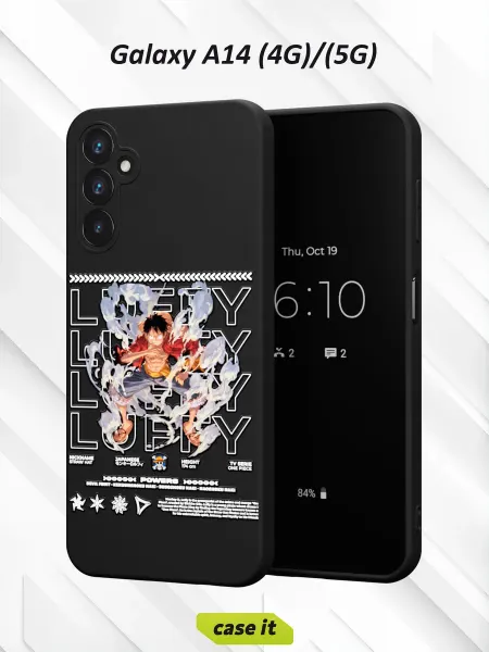 Case it Чехол на Samsung A14 4G 5Gс принтом One Piece