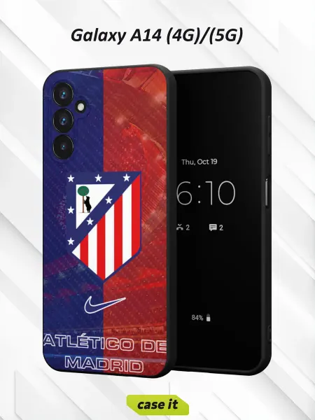 Case it Чехол на Samsung A14 4G 5G с принтом Атлетико