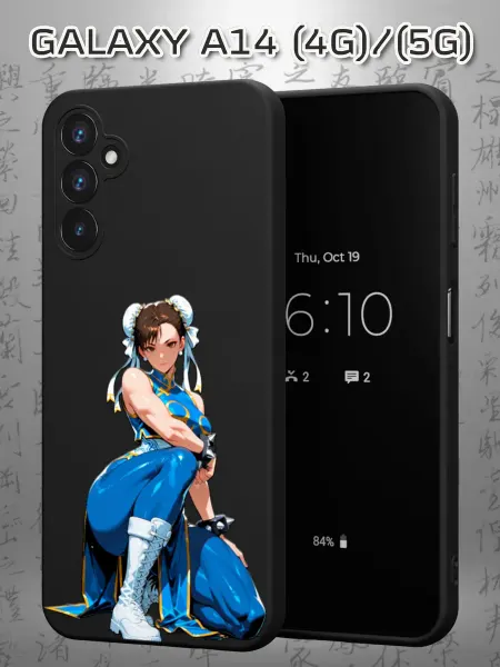Case Маркет Чехол на Samsung A14 4G 5G с принтом Чун Ли