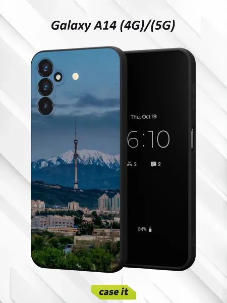 Case it Чехол на Samsung A14 4G 5Gс принтом Коктобе