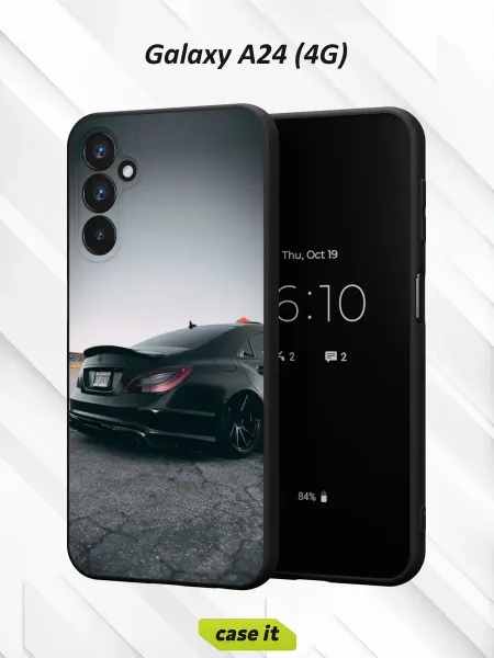Case it Чехол на Samsung A24 4G с принтом Mercedes-Benz CLS 63