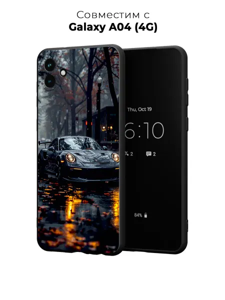 Case it Чехол на Samsung A04 4G с принтом Porsche