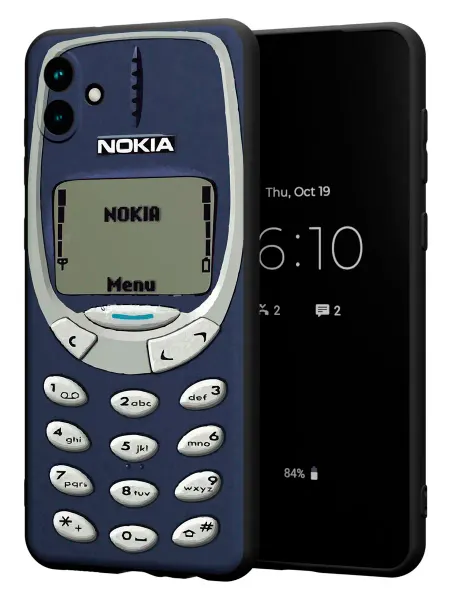 PBl store Чехол на Samsung A04 4G с принтом Nokia