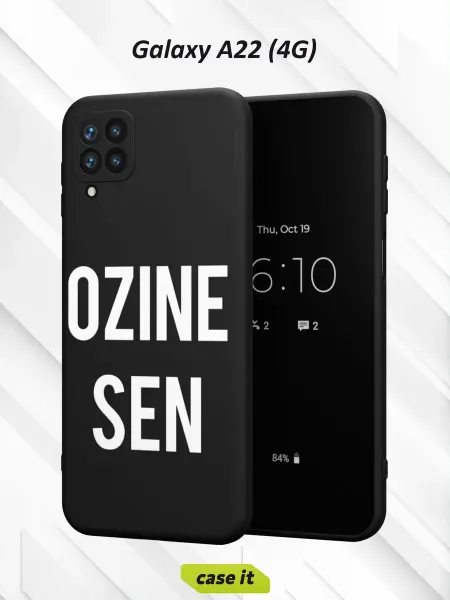 Case it Чехол на Samsung A22 4Gс принтом Ozine Sen