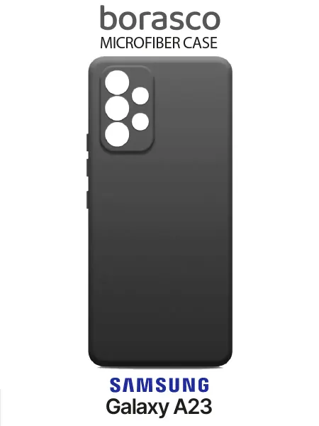 BORASCO Чехол на Galaxy A23 4G Microfiber Case