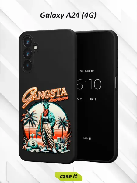Case it Чехол на Samsung A24 4Gс принтом American gangster
