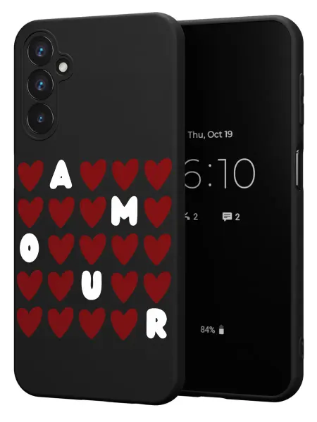 FACTORIA Чехол на Samsung A24 4G с принтом AMOUR