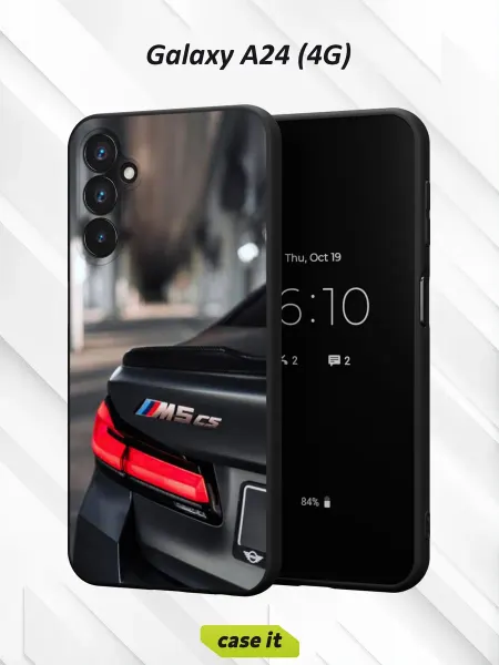 Case it Чехол на Samsung A24 4G с принтом BMW M5 CS car