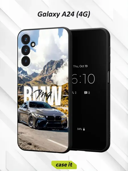 Case it Чехол на Samsung A24 4Gс принтом BMW M4 (F82)