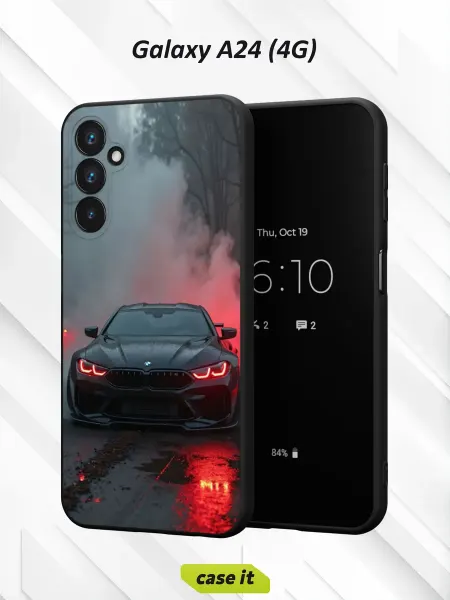 Case it Чехол на Samsung A24 4G с принтом часть BMW M4