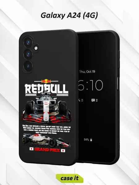 Case it Чехол на Samsung A24 4Gс принтом Red Bull