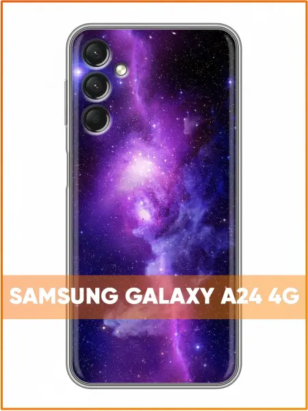 Case Face Чехол на Samsung Galaxy A24 4G с принтом Щенячий патруль
