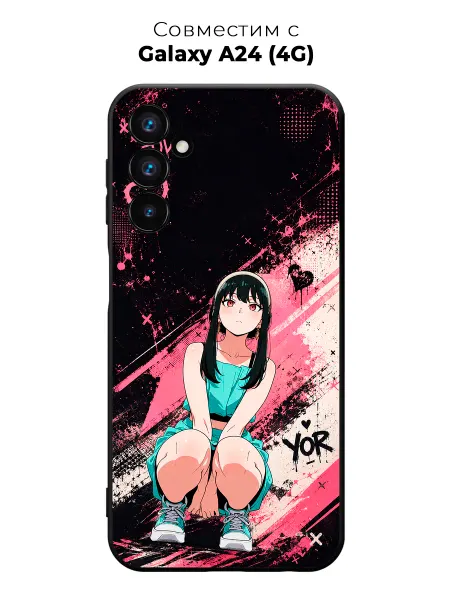 Vip Case Чехол на Samsung Galaxy A24 (4G) Yor Forger