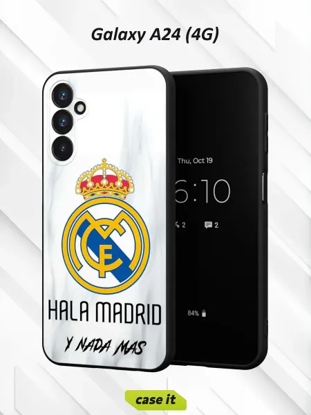 Case it Чехол на Samsung A24 4Gс принтом Hala Madrid y nada más