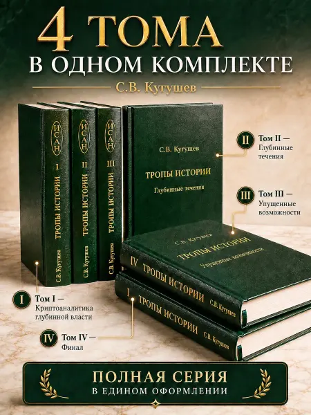 КМК Кугушев С.В. Тропы Истории (в 4 книгах)