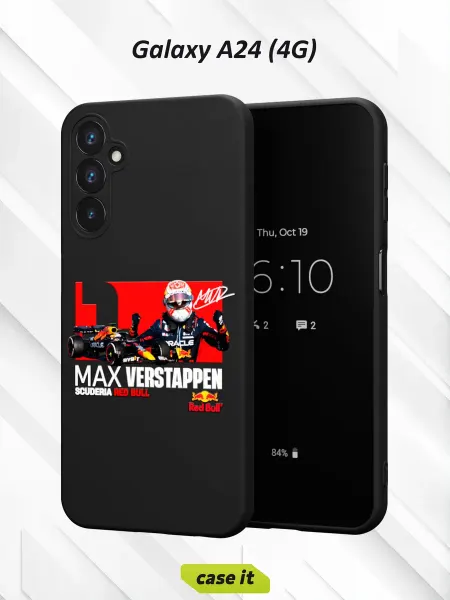 Case it Чехол на Samsung A24 4Gс принтом Max Verstappen
